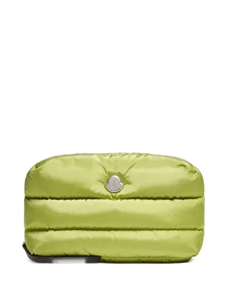 Matlasat pungă cosmetică Moncler verde