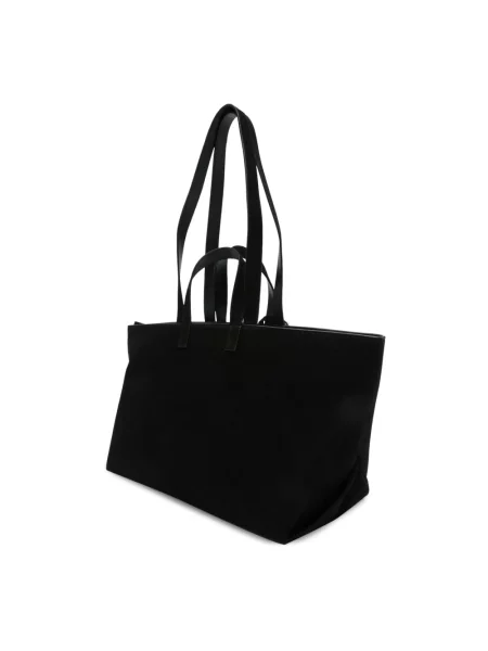 Shopperka A.p.c. zamszowa czarna