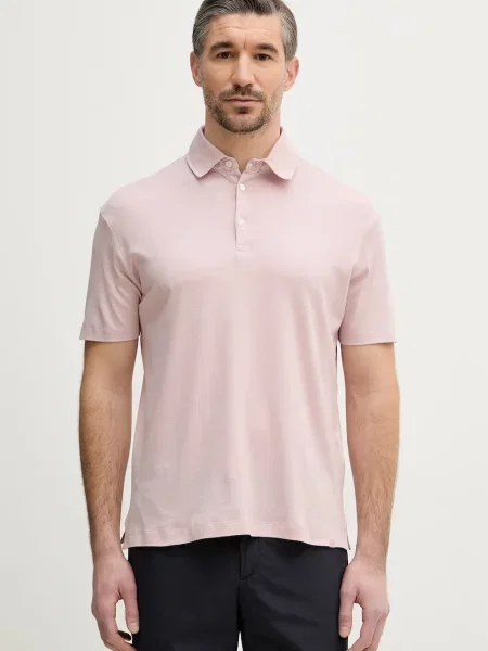 Paul&Shark tricou polo roz