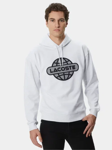 Худі Lacoste білий
