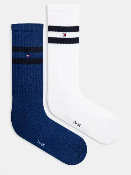 Чорапи Tommy Hilfiger 2 чифта тъмносиньо