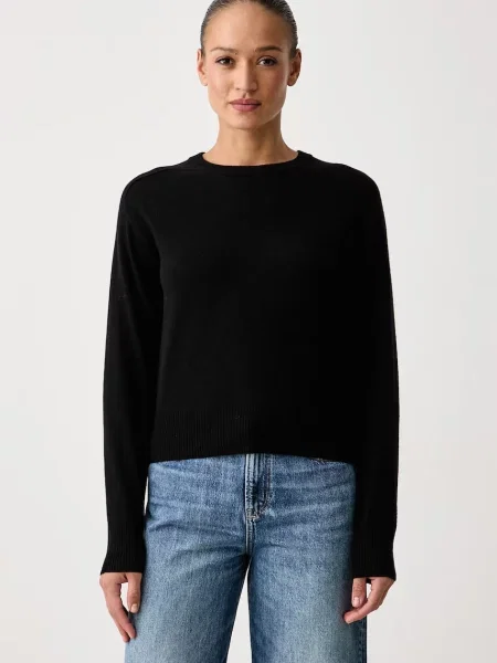 United Colors of Benetton pulover pentru femei cu lână negru