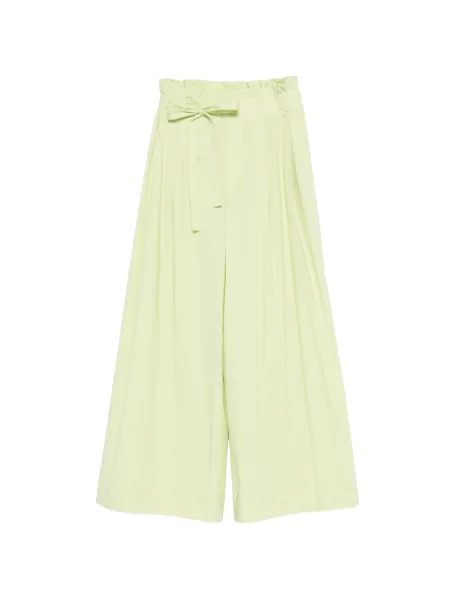 Pantaloni Vivetta cu legături verde