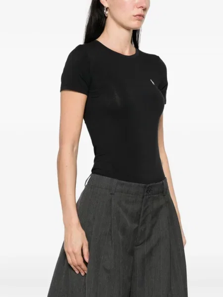 Ριγέ τοπ Polo Ralph Lauren με αυτόγραφο μπλε