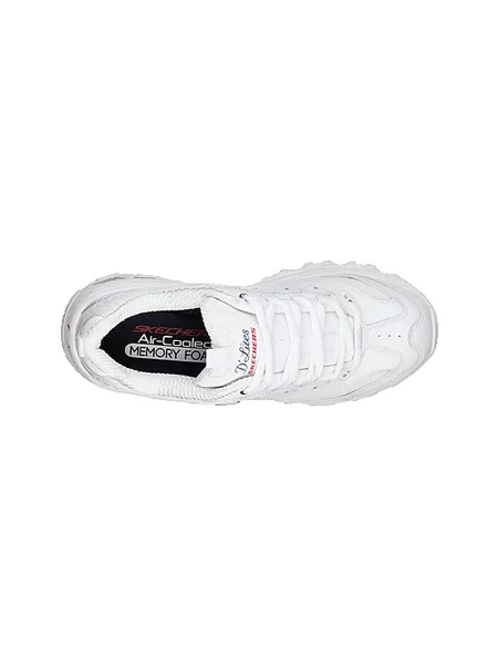Pantofi Skechers alb