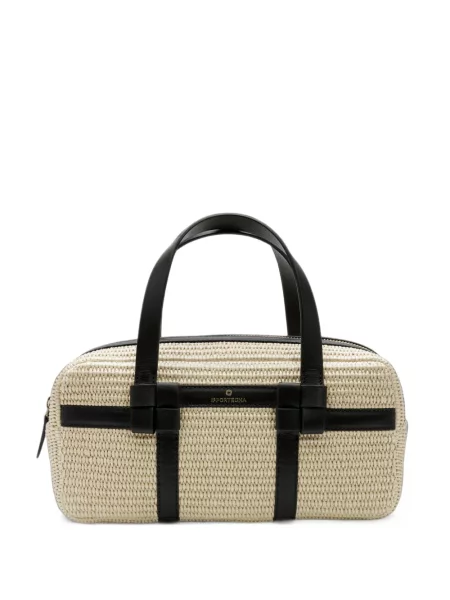 Geantă shopper La Portegna alb