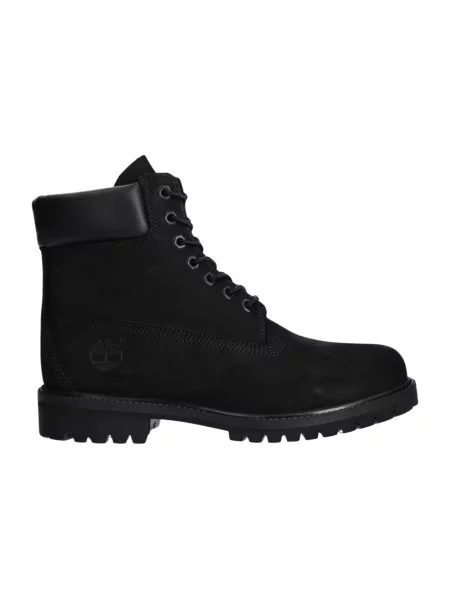 Botki Timberland skórzane czarne