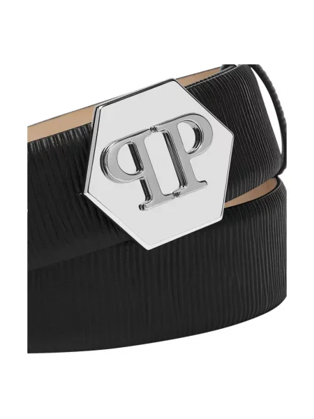 Pasek Philipp Plein czarny