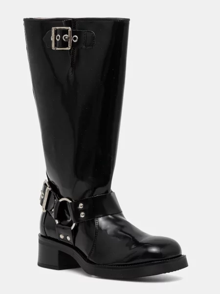 Vysoké čižmy Steve Madden Beau čierna