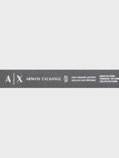 Ремень Armani Exchange черный