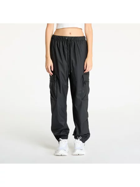 Rains spodnie dresowe Pants gładkie czarny