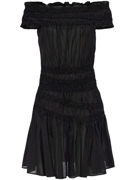 Rochie Tory Burch cu volane de costum negru