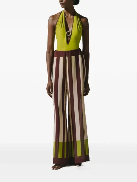 Inel Baobab cu gât halter verde