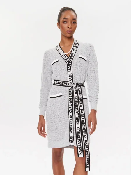 KARL LAGERFELD Cardigan gri