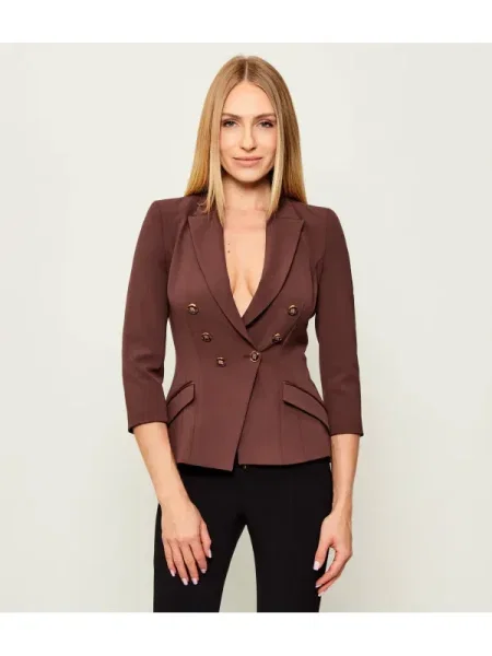 Elisabetta Franchi Sacou maro