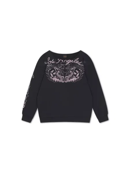 Ed Hardy Pulover negru