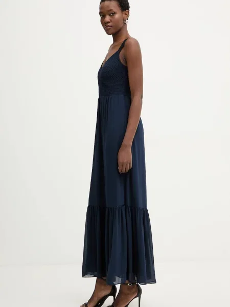 Сукня MICHAEL Michael Kors maxi розкльошена синій