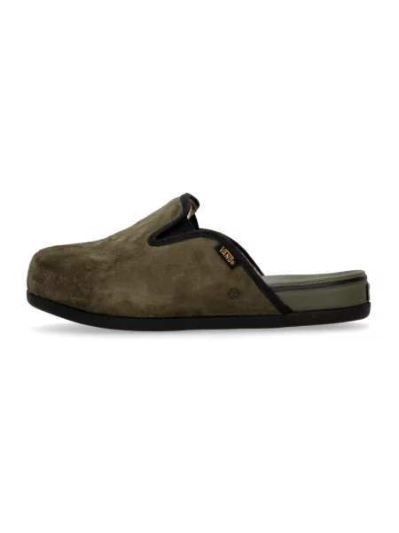 Klapki mules Vans zamszowe czarne