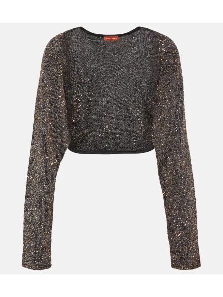 Pulover Altuzarra tricotate negru