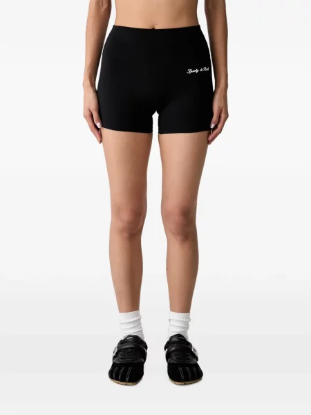 Шорти Sporty & Rich с принт черно
