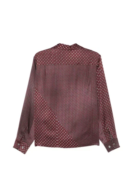 Lung cămașă Maison Margiela roșu