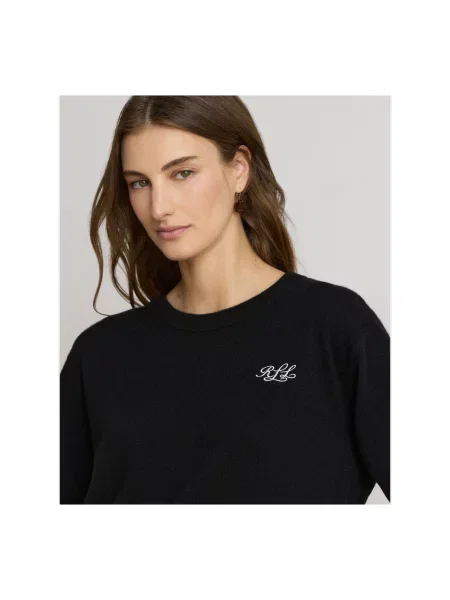 Sweter Ralph Lauren z kaszmiru czarny