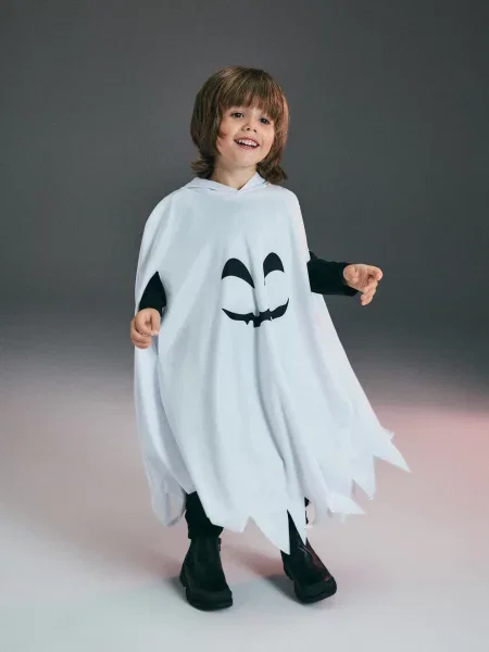 Reserved Costum de Halloween alb