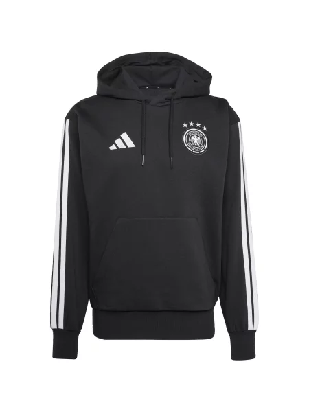 ADIDAS PERFORMANCE Sportovní mikina černá bílá