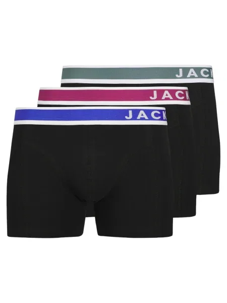 JACK & JONES Boxerky Easton' černá