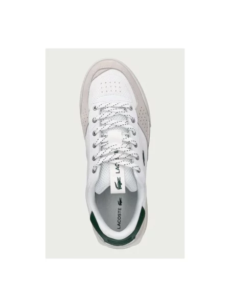 Sneakersy Lacoste skórzane białe