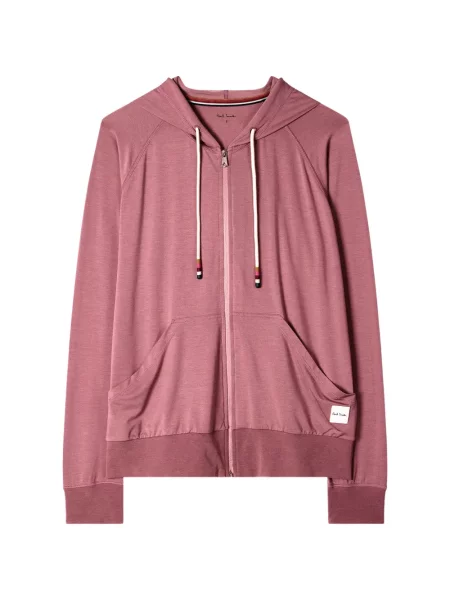 Hanorac cu glugă Paul Smith cu cordon roz