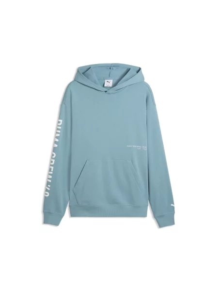 PUMA bluza z kapturem Graphics Training Akcesoria S niebieski