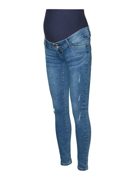 Vero Moda Maternity Jeans Sophia denim / bleumarin albastru