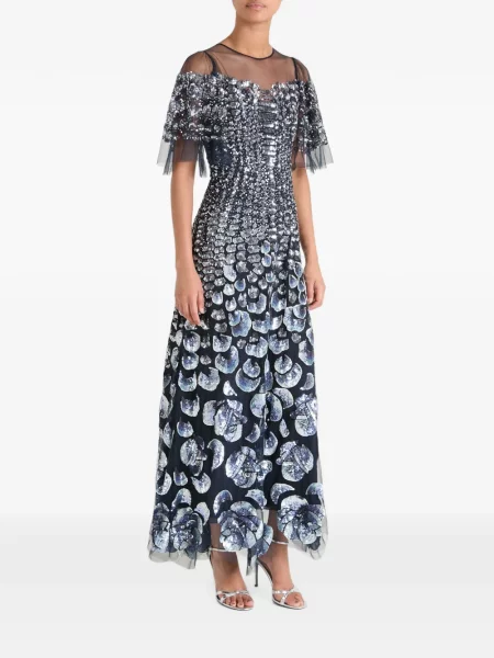 Rochie maxi Temperley London albastru