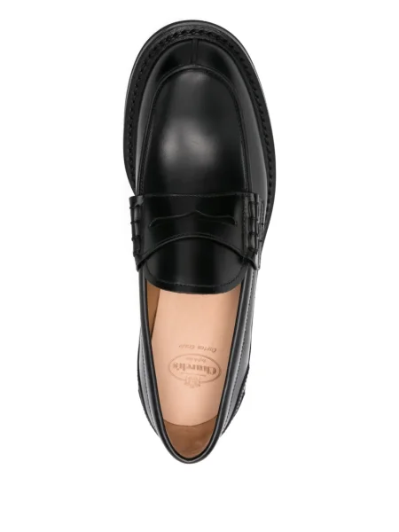 Pantofi loafer Church's din piele negru