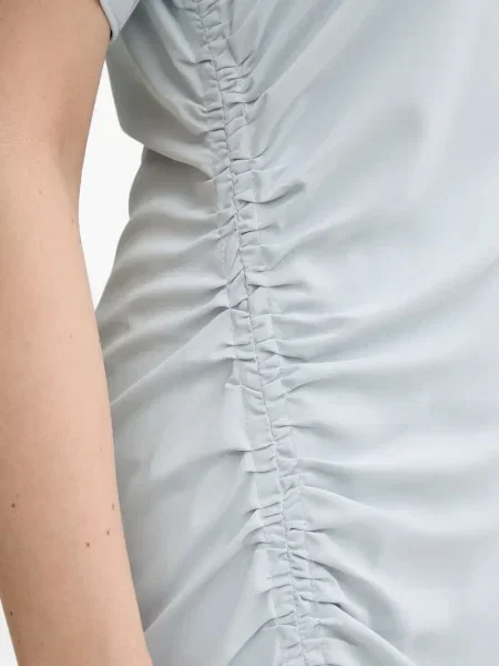Rochie maxi Samsøe Samsøe de costum gri