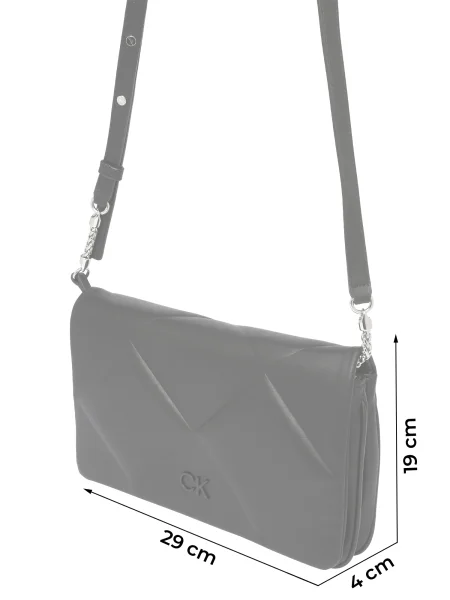 Crossbody kabelka Calvin Klein čierna