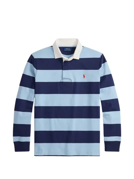 Pulover Polo Ralph Lauren cu dungi de catifea cord maro