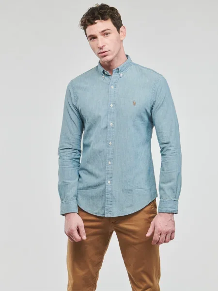 Košeľa Polo Ralph Lauren modrá