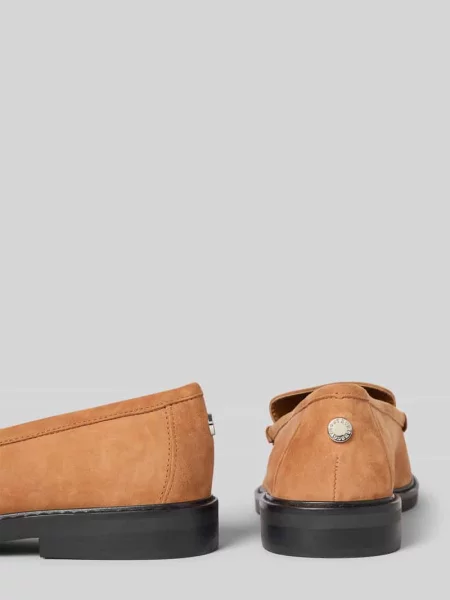 Sneakersy ze skóry z ozdobnym model Adison' Steve Madden