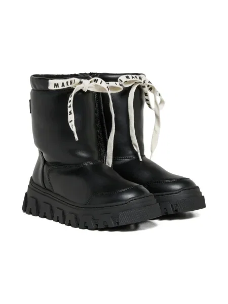 Buty do kostki dziecięce Marni czarne