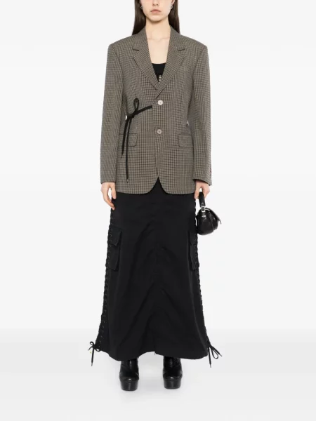 Sacou Balenciaga în carouri plic