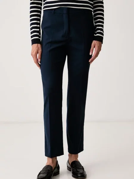Weekend Max Mara pantaloni pentru femei din lână WKDCANON