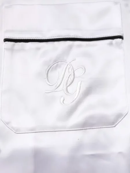 Lung pijamale Dolce & Gabbana alb