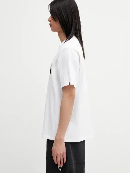 A Bathing Ape t-shirt Camo Shark Seijin biała