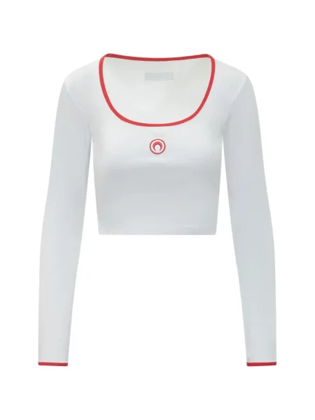Tricou Marine Serre alb