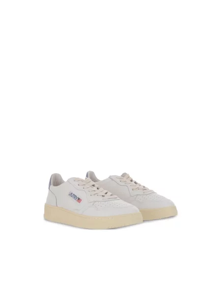 Sneakersy Autry skórzane białe