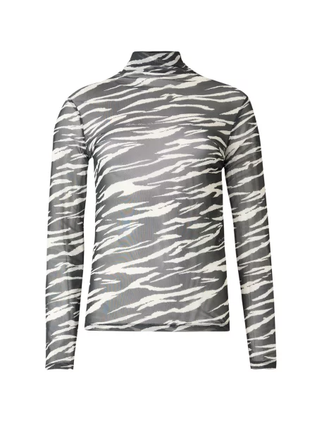 Lala Berlin Tricou Lois negru alb