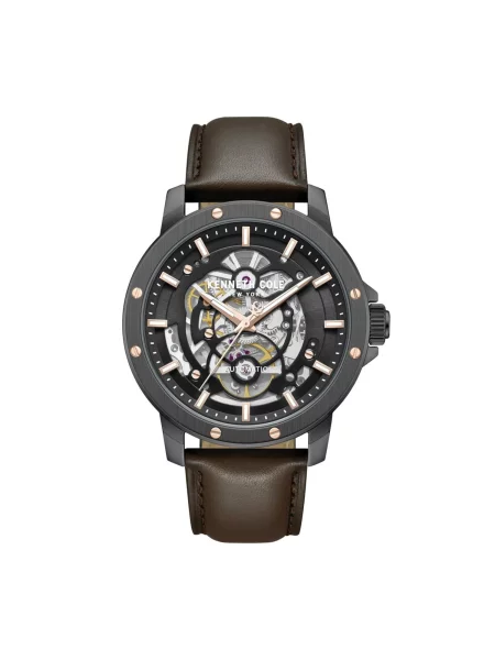 Kenneth Cole Analogové hodinky Automatic watch Harrison' černá