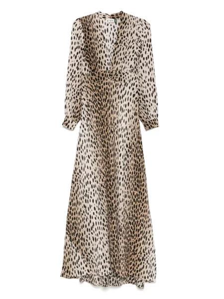 Костюм рокля Rixo с V-образно деколте